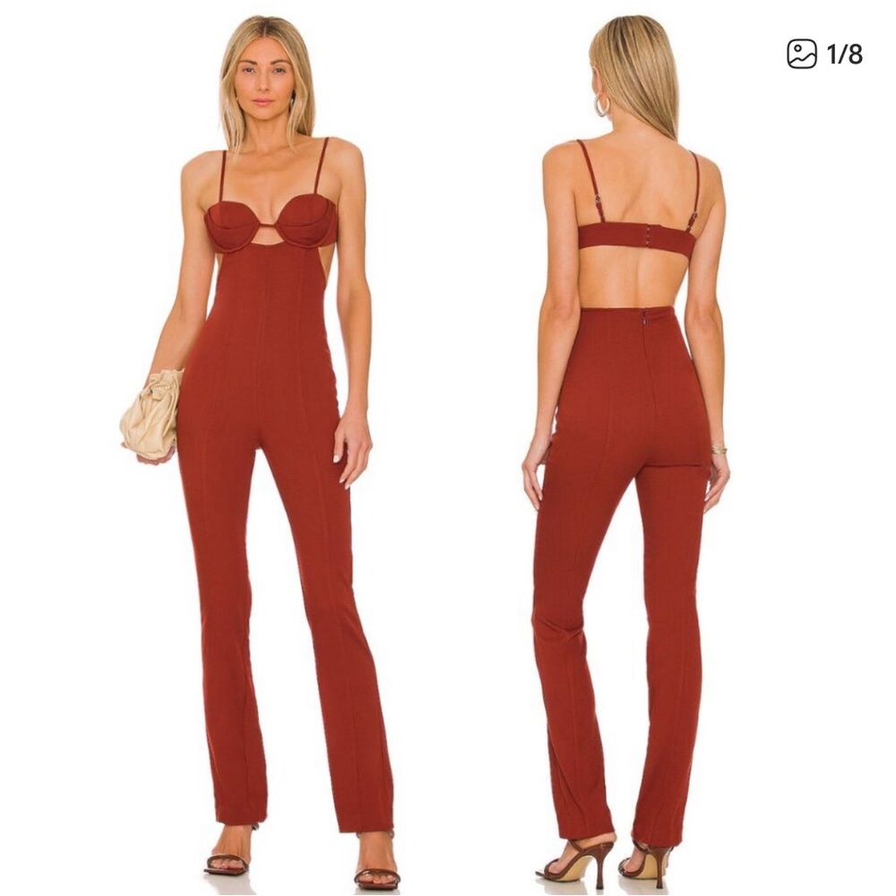 Women's Rust Jumpsuit